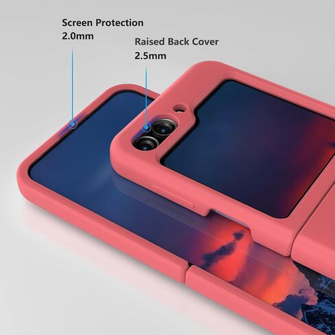 E Segoi Designed for Galaxy Z Flip 5 Case, Liquid Silicone Gel Rubber Shockproof Case Soft Microfiber Cloth Lining Cushion Compatible with Galaxy Z Flip 5 5G (Matcha) in Saudi Arabia