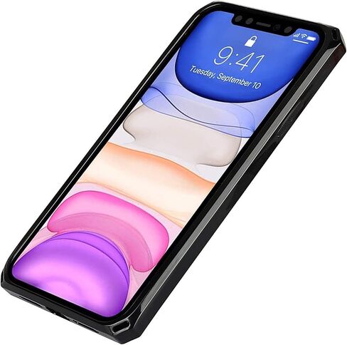 Zouzt Premium Leather case for iPhone 11 pro Wallet Magnetic Flip Cover case with Card Slot TPU Shockproof Kickstand Magnetic Separable case Blue in Saudi Arabia