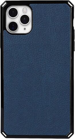 Zouzt Premium Leather case for iPhone 11 pro Wallet Magnetic Flip Cover case with Card Slot TPU Shockproof Kickstand Magnetic Separable case Blue in Saudi Arabia