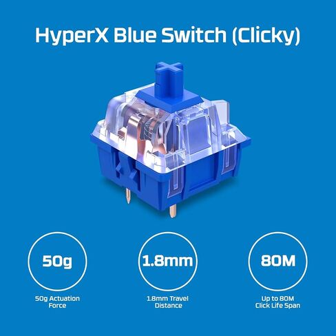 HyperX Alloy Origins Core Mechanical Gaming Keyboard for PC, PS5, PS4, Xbox Series X|S, Xbox One, Computer, Black (Renewed) in Saudi Arabia