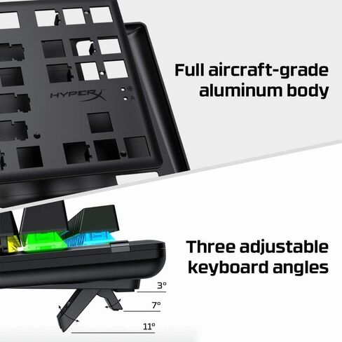 HyperX Alloy Origins Core Mechanical Gaming Keyboard for PC, PS5, PS4, Xbox Series X|S, Xbox One, Computer, Black (Renewed) in Saudi Arabia