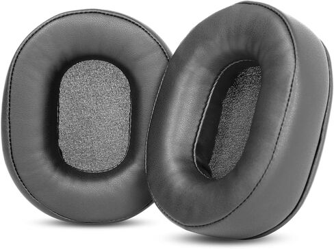 Ear Pads Replacement Cushions Pillow Compatible with Artiste ADH300 2.4GHz TV Wireless Headphones Earpads Foam (Black 2) in Saudi Arabia