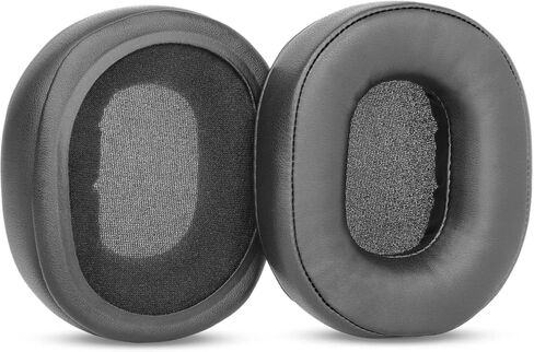 Ear Pads Replacement Cushions Pillow Compatible with Artiste ADH300 2.4GHz TV Wireless Headphones Earpads Foam (Black 2) in Saudi Arabia