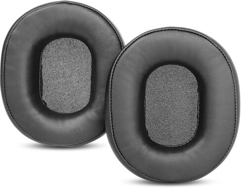 Ear Pads Replacement Cushions Pillow Compatible with Artiste ADH300 2.4GHz TV Wireless Headphones Earpads Foam (Black 2) in Saudi Arabia