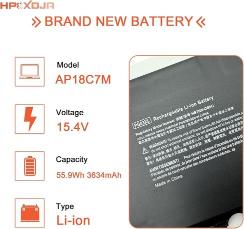 AP18C7M Laptop Battery Replacement for Acer Swift 3 SF313-52 SF313-52G SF313-53 SF313-53G SF316-51 Swift 5 SF514-54T SF514-54GT SF514-55T SF514-55GT Spin 5 SP513-54N SP513-55N in Saudi Arabia