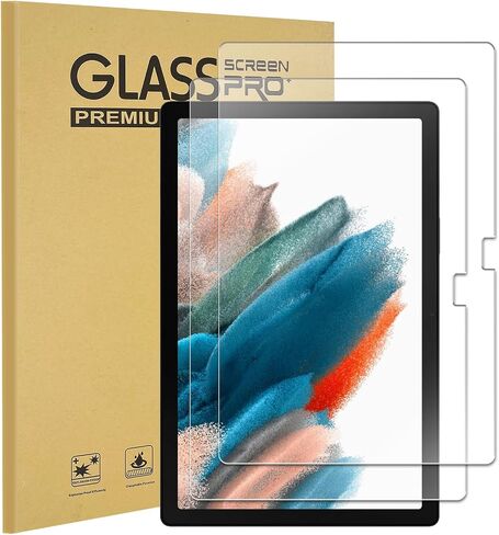 KEANBOLL 2-Pack Designed for Samsung Galaxy Tab A8 10.5 inch 2022 Tempered Glass Screen Protector, Galaxy Tablet A8 2022 (SM-X200/X205/X207), Ultra Clear Tempered Glass Shield in Saudi Arabia