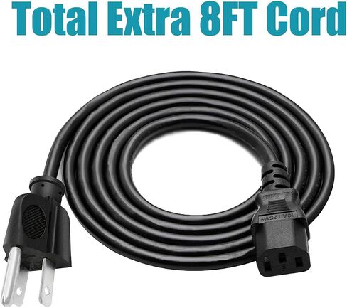 AC Power Cord Replacement for Onkyo TX-RZ50 TX-NR7100 TX-RZ70 TX-NR616 TX-NR807 TX-NR808 TX-NR809 TX-NR818 TX-NR828 AV Receiver 3 Prong Cable in Saudi Arabia