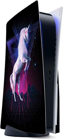 MightySkins Gaming Skin for PS5 / Playstation 5 - Im Really A Mermaid | Protective Viny wrap | Easy to Apply and Change Style | Made in The USA in Saudi Arabia
