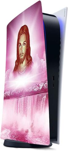 MightySkins Gaming Skin for PS5 / Playstation 5 - Im Really A Mermaid | Protective Viny wrap | Easy to Apply and Change Style | Made in The USA in Saudi Arabia