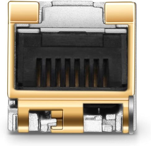SFP+ to RJ45 Module, 10Gbase-T SFP+ Mini Gbic Transceiver Compatible with Cisco SFP-10G-T-S, Meraki, Ubiquiti UniFi UF-RJ45-10G, Fortinet, TP-Link TL-SM5310-T and More in Saudi Arabia