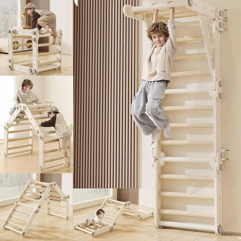 Toys for Children/Thickened Eco-Friendly Materials/Variable Climbing Frame Slides Promote Brain and Body Development/Beautiful Gift to Happy Childhood (Orange) in Saudi Arabia