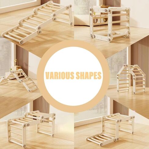 Toys for Children/Thickened Eco-Friendly Materials/Variable Climbing Frame Slides Promote Brain and Body Development/Beautiful Gift to Happy Childhood (Orange) in Saudi Arabia