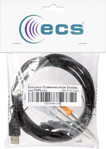 Compatible Nuance® Dragon PowerMic III Microphone 9' Straight Cable - Easy Install in Saudi Arabia