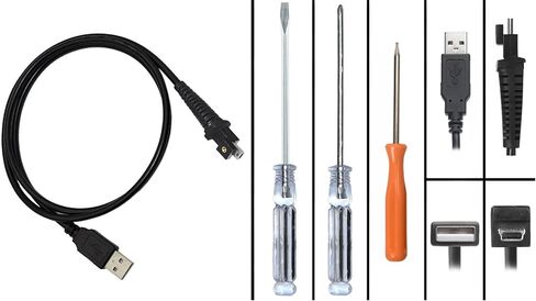 Compatible Nuance® Dragon PowerMic III Microphone 9' Straight Cable - Easy Install in Saudi Arabia