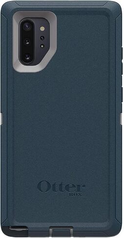حافظة OtterBox Defender Series بدون شاشة لهاتف Samsung Galaxy Note10+ (فقط) - الحافظة فقط - عبوة غير قابلة للبيع بالتجزئة - Gone Fishin (الطقس الرطب/Majolica Blue) in Saudi Arabia