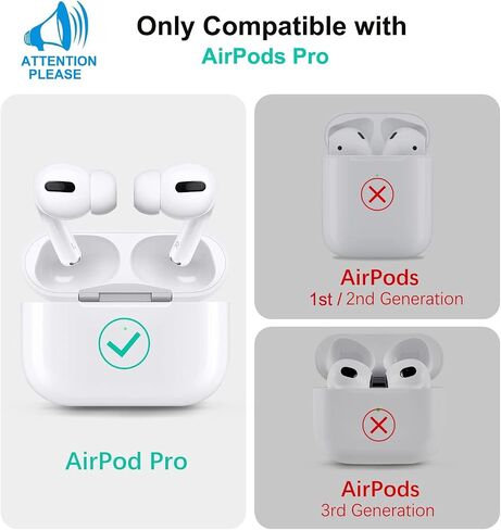 AirPods Pro Case Silicone AirPods Pro Case Cover with Keychain Cute Apple AirPods Pro Protective Case with Enameled Flower Keychain (Burgundy) in Saudi Arabia