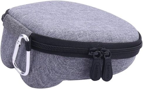 Carrying case Replacement for Shokz/AfterShokz Trekz Titanium/Mini/Air Bone Conduction Headphones by Aenllosi (Black) in Kuwait