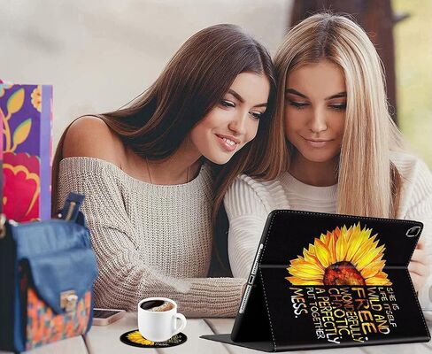 حافظة لجهاز iPad Mini، وحافظة iPad Mini 1 2 3 4 5 ومجموعة قواعد، وغطاء ذكي من جلد البولي يوريثان مع حامل وخاصية النوم التلقائي لجهاز iPad 5/4/3/2/1 - الطائر الطنان in Kuwait