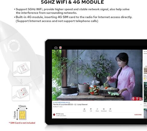 JOYING 10.1 بوصة راديو سيارة مزدوج الدين Android 10 ستيريو سيارة 6 جيجابايت + 128 جيجابايت ستيريو سيارة ملاحة 1920 × 1200 دقة فائقة النحافة شاشة تدعم Android Auto/Carlink/Bluetooth 5.1/DVR/OBD2/كاميرا احتياطية in Kuwait