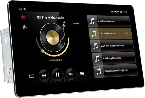JOYING 10.1 بوصة راديو سيارة مزدوج الدين Android 10 ستيريو سيارة 6 جيجابايت + 128 جيجابايت ستيريو سيارة ملاحة 1920 × 1200 دقة فائقة النحافة شاشة تدعم Android Auto/Carlink/Bluetooth 5.1/DVR/OBD2/كاميرا احتياطية in Kuwait