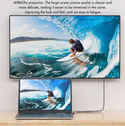 6-Foot USB4 Cable Compatible with Thunderbolt 3, Thunderbolt 4 and USB-C - Supports 8K HD Display, 40gbps Data Transfer, 240W Charging - 90-Degree Right Angle USB-C in Saudi Arabia