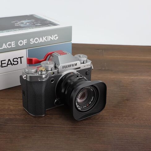 XT5 قبضة الإبهام، Haoge الإبهام حتى قبضة اليد ل Fujifilm X-T5 فوجي XT5 كاميرا معدنية الحذاء الساخن قبضة اليد THB-XT5B الأسود in Kuwait