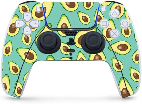 MightySkins Gaming Skin for PS5 / Playstation 5 Controller - Sushi | Protective Viny wrap | Easy to Apply and Change Style | Made in The USA in Saudi Arabia