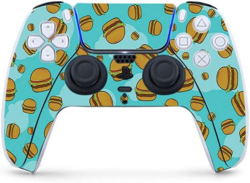 MightySkins Gaming Skin for PS5 / Playstation 5 Controller - Sushi | Protective Viny wrap | Easy to Apply and Change Style | Made in The USA in Saudi Arabia