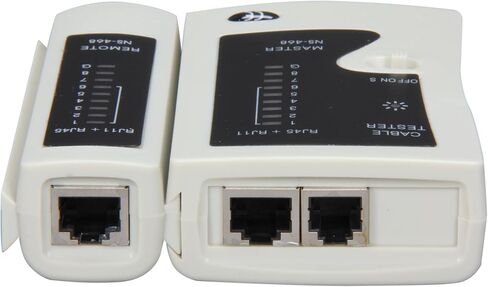 جهاز اختبار كابل الشبكة Rosewill RTK-006 لـ RJ45 RJ11 RJ12 CAT5 CAT 6 UTP كابل الشبكة المحلية كابل إيثرنت وكابل الهاتف in Kuwait