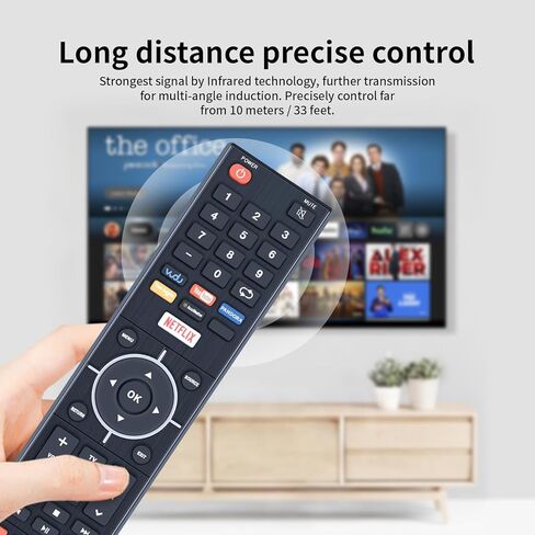845-058-03B00 Replacement Remote Control for Westinghouse TV WD43UB4530 WD50UC4300 WD55UB4530 WD65NC4190 WD42UT4490 WD55UT4490 WD50UT4490 WD55UW4620 WD70UB4580 WD50UK4550 WD55UH4530 in Saudi Arabia
