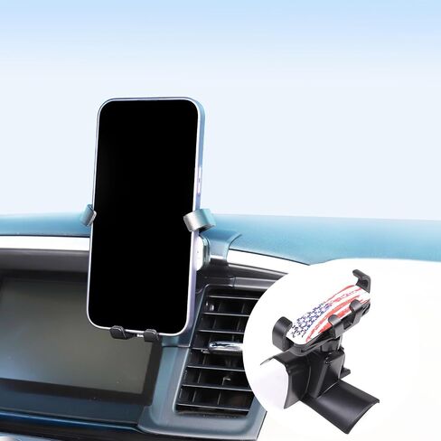 Lcojicep Car Navigation Screen Mobile Phone Holder Smartphone Support Compatible with Nissan Pathfinder 2013-2018 Handsfree Car Phone Stand Accessories (Left Style C) in Kuwait
