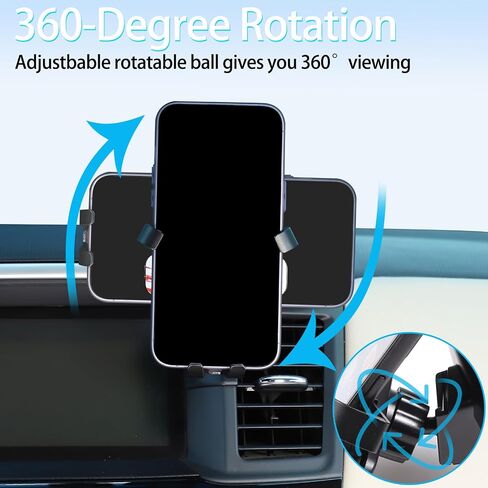 Lcojicep Car Navigation Screen Mobile Phone Holder Smartphone Support Compatible with Nissan Pathfinder 2013-2018 Handsfree Car Phone Stand Accessories (Left Style C) in Kuwait
