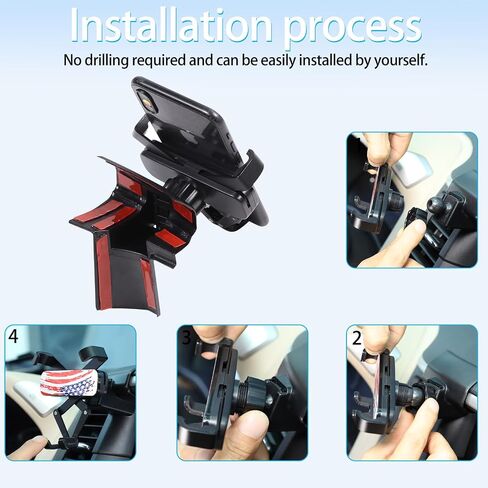 Lcojicep Car Navigation Screen Mobile Phone Holder Smartphone Support Compatible with Nissan Pathfinder 2013-2018 Handsfree Car Phone Stand Accessories (Left Style C) in Kuwait