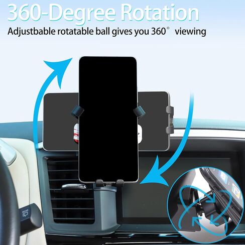 Lcojicep Car Navigation Screen Mobile Phone Holder Smartphone Support Compatible with Nissan Pathfinder 2013-2018 Handsfree Car Phone Stand Accessories (Left Style C) in Kuwait
