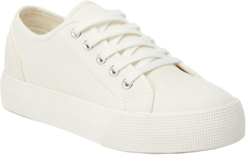 JustFab First-Timer Womens Sneakers - Women's Fashion Sneakers, Low Top, Walking Shoes Women, Comfortable Work Shoes for Women - Casual Sneakers for Women in Saudi Arabia