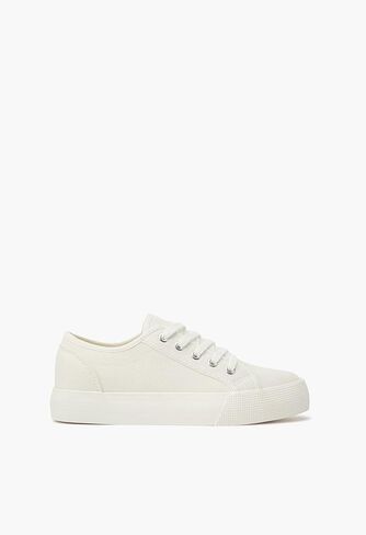JustFab First-Timer Womens Sneakers - Women's Fashion Sneakers, Low Top, Walking Shoes Women, Comfortable Work Shoes for Women - Casual Sneakers for Women in Saudi Arabia
