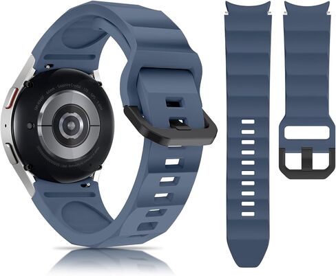 سوار بدون فجوة 20 مم متوافق مع ساعة Samsung Galaxy Watch 7/6/5/4 44 مم 40 مم/ساعة 5 Pro/Galaxy Watch 6 حزام كلاسيكي 47 مم 43 مم/ساعة 4 حزام كلاسيكي/، سوار رياضي من السيليكون قابل للتعديل للنساء والرجال in Kuwait