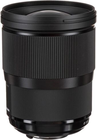 Sigma 28mm f/1.4 DG HSM Art Lens for Nikon F (441955) Bundle: 64 GB Memory Card, Card Reader, Backpack, Lens Hood, Front and Rear Lens Caps, 3-Piece Filter Kit, Full Cleaning Kit, Cap Keeper, and More in Saudi Arabia