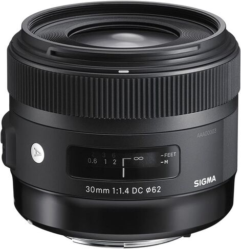 مجموعة عدسة Sigma 30mm f/1.4 DC HSM Art لكاميرا Nikon F (301-306) مع بطاقة ذاكرة سعة 64 جيجابايت، وقارئ بطاقات، ومجموعة مرشحات مكونة من 3 قطع، وحقيبة عدسة، وحقيبة ظهر، ومجموعة تنظيف كاملة، وغطاء عدسة، وحقيبة عدسة، والمزيد in Saudi Arabia