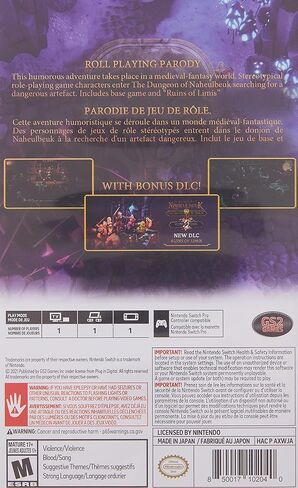 The Dungeon of Naheulbeuk: The Amulet of Chaos - Chicken Edition - Nintendo Switch in Saudi Arabia