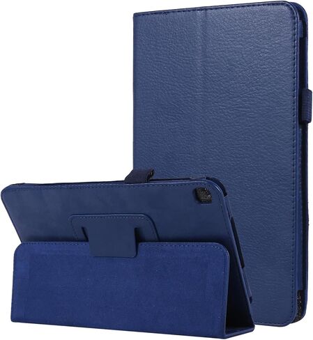 for Samsung Galaxy Tab A 8.0 2019 T290 T295 Tablet Cover,Ultra Slim Folio Stand Lightweight Leather Case for Samsung Galaxy Tab A 8.0 SM-T290 SM-T295(2019 Release) 8"(Li-Dark Blue) in Kuwait