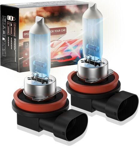 9005 Headlight Bulbs, 65W Super Bright 9005/HB3 Halogen Headlight Bulb, IP67 Waterproof, High/Low Beam Headlight Bulb and Fog Light Bulb Halogen Replacement Bulbs, Pack of 2 in Saudi Arabia