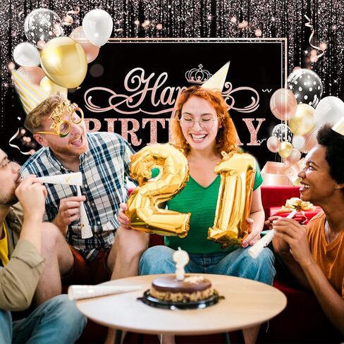 CIHER 184 سم × 114 سم خلفية عيد ميلاد سعيد زينة عيد ميلاد سعيد للنساء والفتيات لافتة عيد ميلاد سعيد للنساء والفتيات لوازم حفلات عيد الميلاد الذهبية الوردية وديكورات حفلات أعياد الميلاد خلفية للتصوير الفوتوغرافي in Kuwait