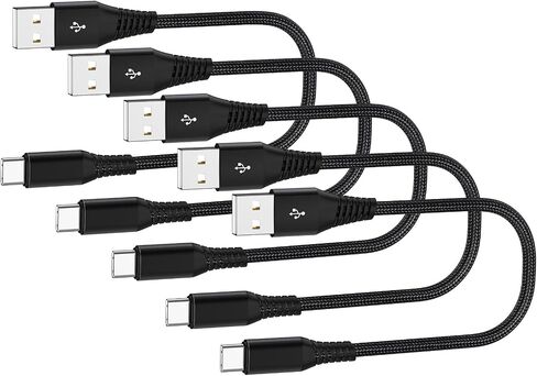 [معتمد من Apple MFi] شاحن iPhone 15 قصير شحن سريع، 8 بوصات 5 كابل USB إلى نوع C، كابلات شحن سريعة لهاتف iPhone، سلك نقل مزامنة بيانات عالي السرعة لهاتف iPhone 15 Pro Max/iPad/Airpods in Kuwait