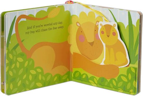 Melissa & Doug Children's Book - Hugs (Board Book with 5 Play Tags to Tuck into Pockets) in Saudi Arabia
