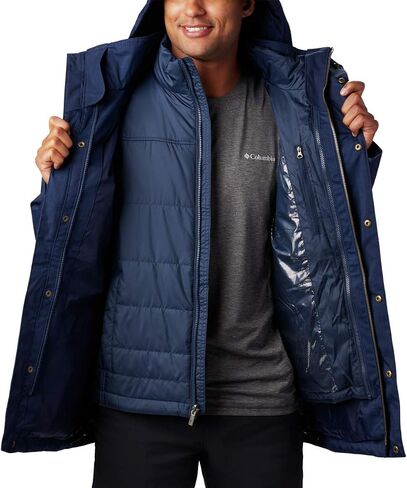Columbia Men's Horizons Pine Interchange Jacket, Stone Green, 2X Tall in Saudi Arabia