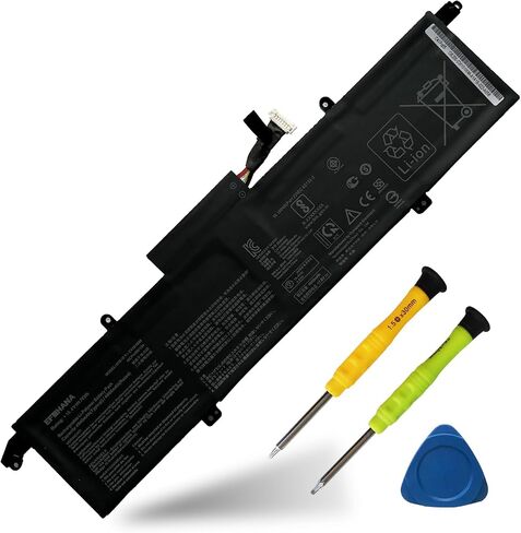 استبدال بطارية الكمبيوتر المحمول C41N1908 لجهاز Asus ROG Zephyrus G14 GA401IU GA401IH GA401IV GA401IHR GA401 GA401II GA401QC GA401QH GA401QM GA401QE Series 0B200-03610000 0B200-03610100 C41 PQ05 4ICP4/59/134 in Kuwait