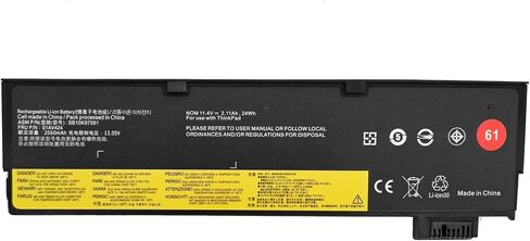 01AV424 01AV423 SB10K97581 Laptop Battery Replacement for Lenovo ThinkPad A475 T470 T570 T480 T580 P51S P52S TP25 Battery 4X50M08810 01AV422 01AV452 SB10K97579 SB10K97580 in Saudi Arabia