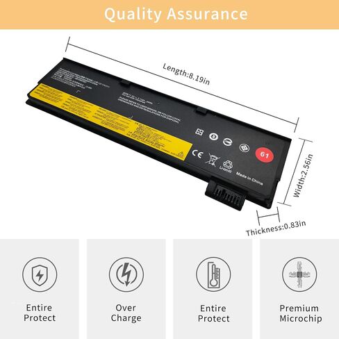 01AV424 01AV423 SB10K97581 Laptop Battery Replacement for Lenovo ThinkPad A475 T470 T570 T480 T580 P51S P52S TP25 Battery 4X50M08810 01AV422 01AV452 SB10K97579 SB10K97580 in Saudi Arabia