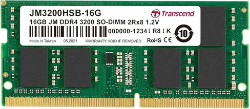 Transcend DDR4 DRAM Module (JetRam) 3200 Mbps 16GB (JM3200HSB-16G) in Saudi Arabia